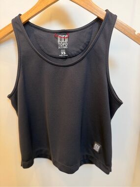 Topo Designs Women’s Black Athletic Tank